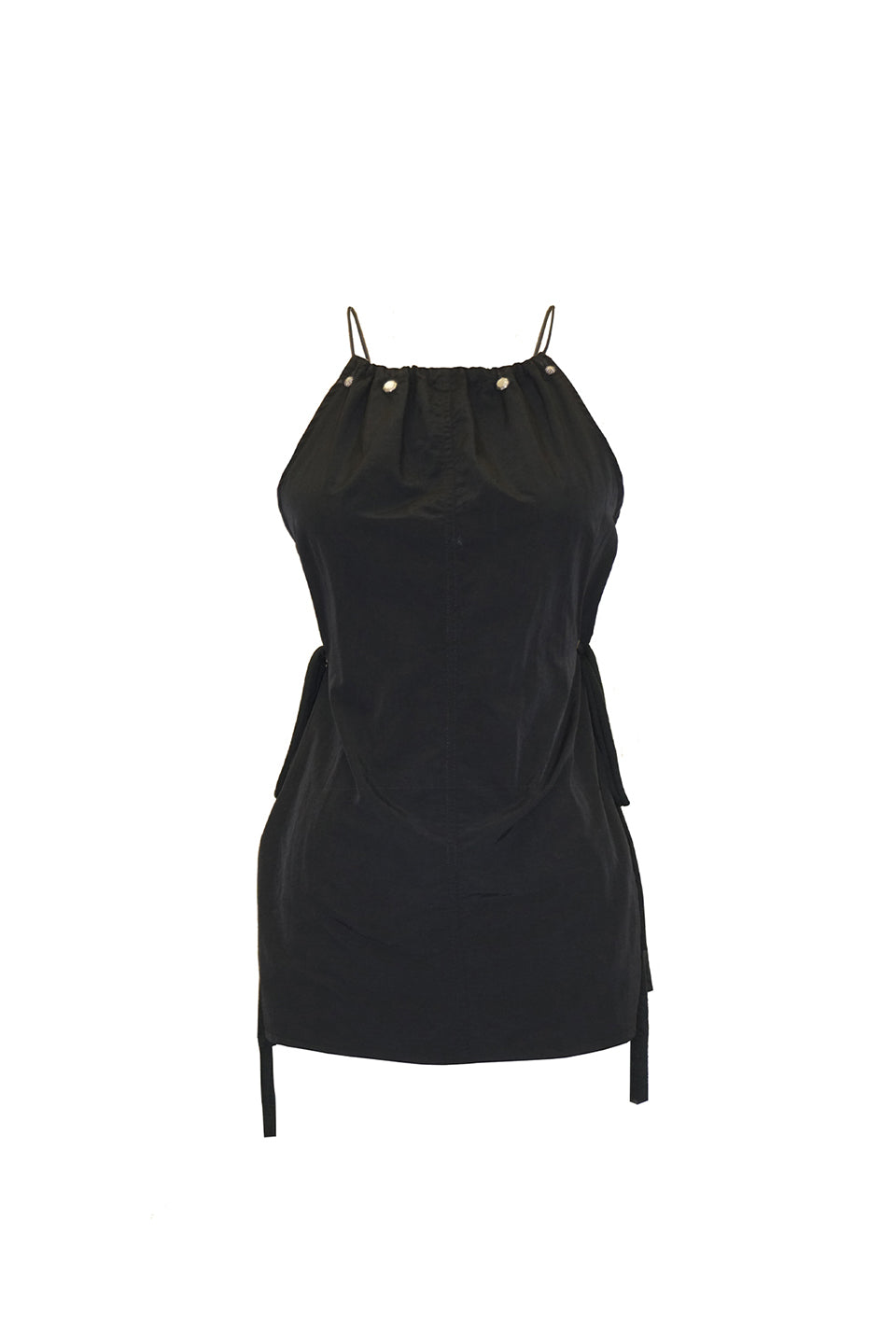Indulge in luxury with our Black Slow Dress. The rich black hue and elegant slow flow of this dress make it a timeless addition to your wardrobe. Perfect for any occasion, this dress will make you feel confident and sophisticated. Elevate your style with the Black Slow Dress.