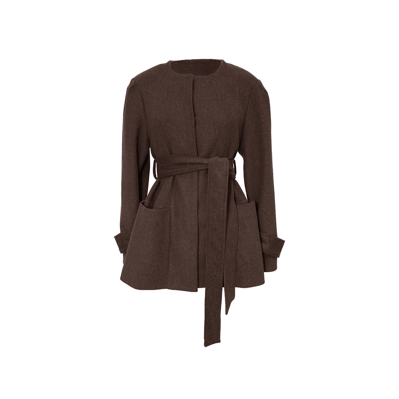 Bells Wool Jacket Brown