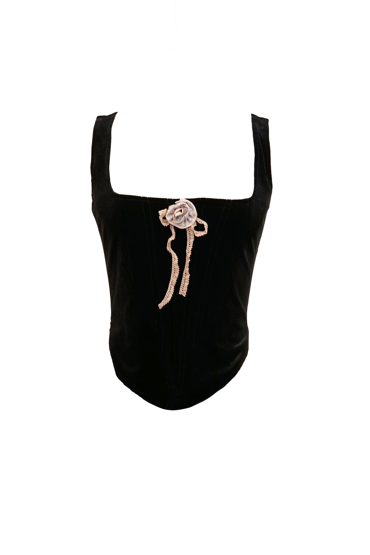 New me velvet corset