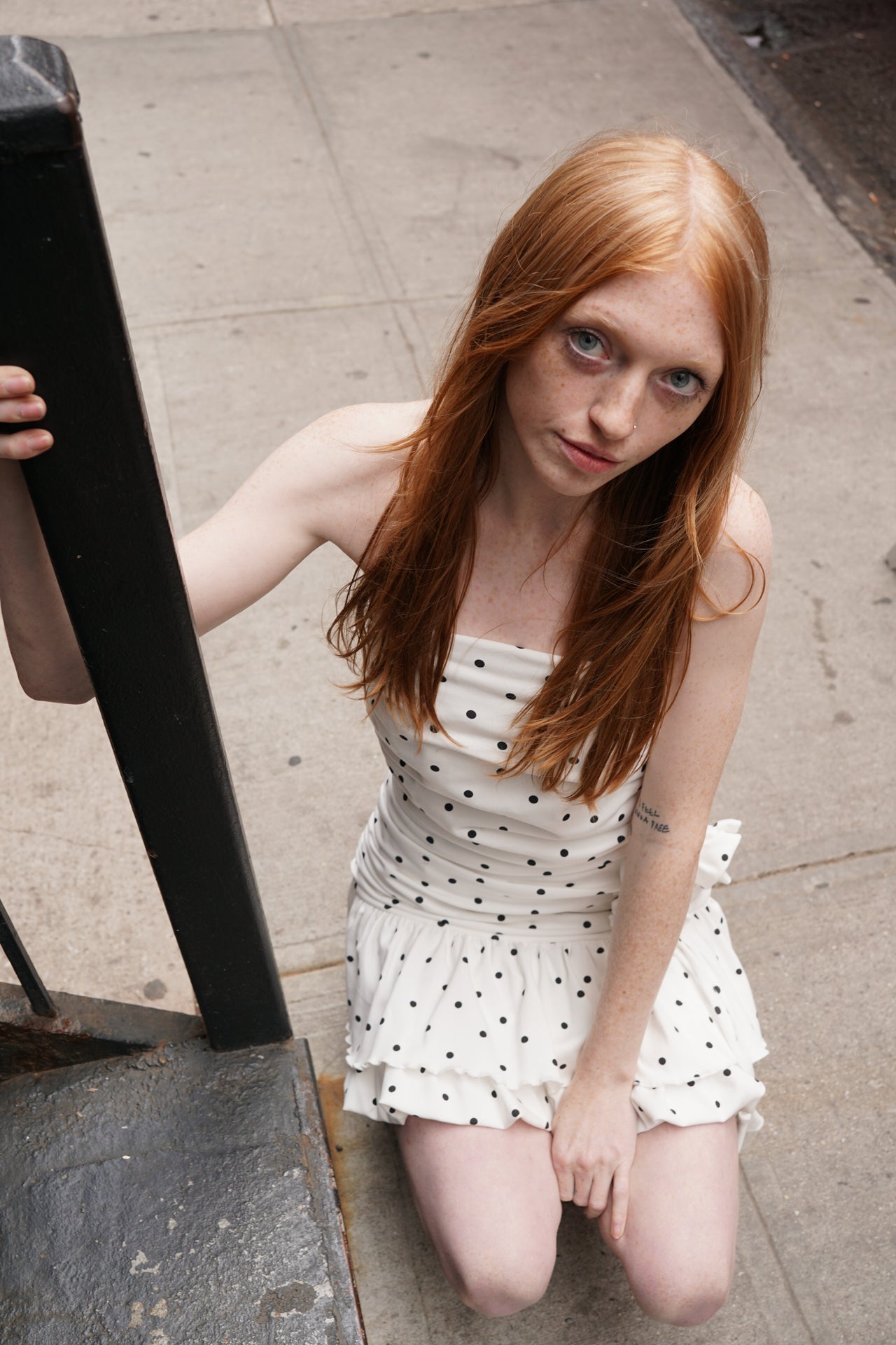 Daylight Polka Bloom Dress
