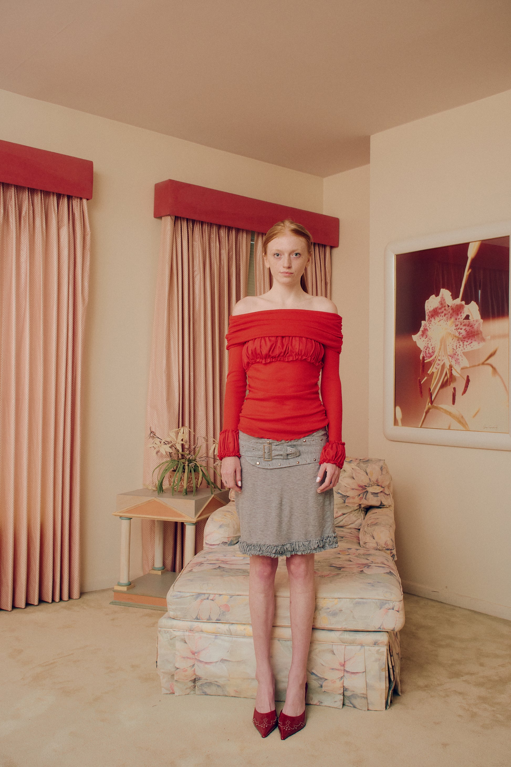 Introducing the Forget Me Belt Midi Skirt, a timeless piece that exudes sophistication and elegance. Made with luxurious materials, this skirt features a unique belt design that adds a touch of exclusivity to your look. Perfect for any occasion, this skirt will be your go-to piece for effortless style.