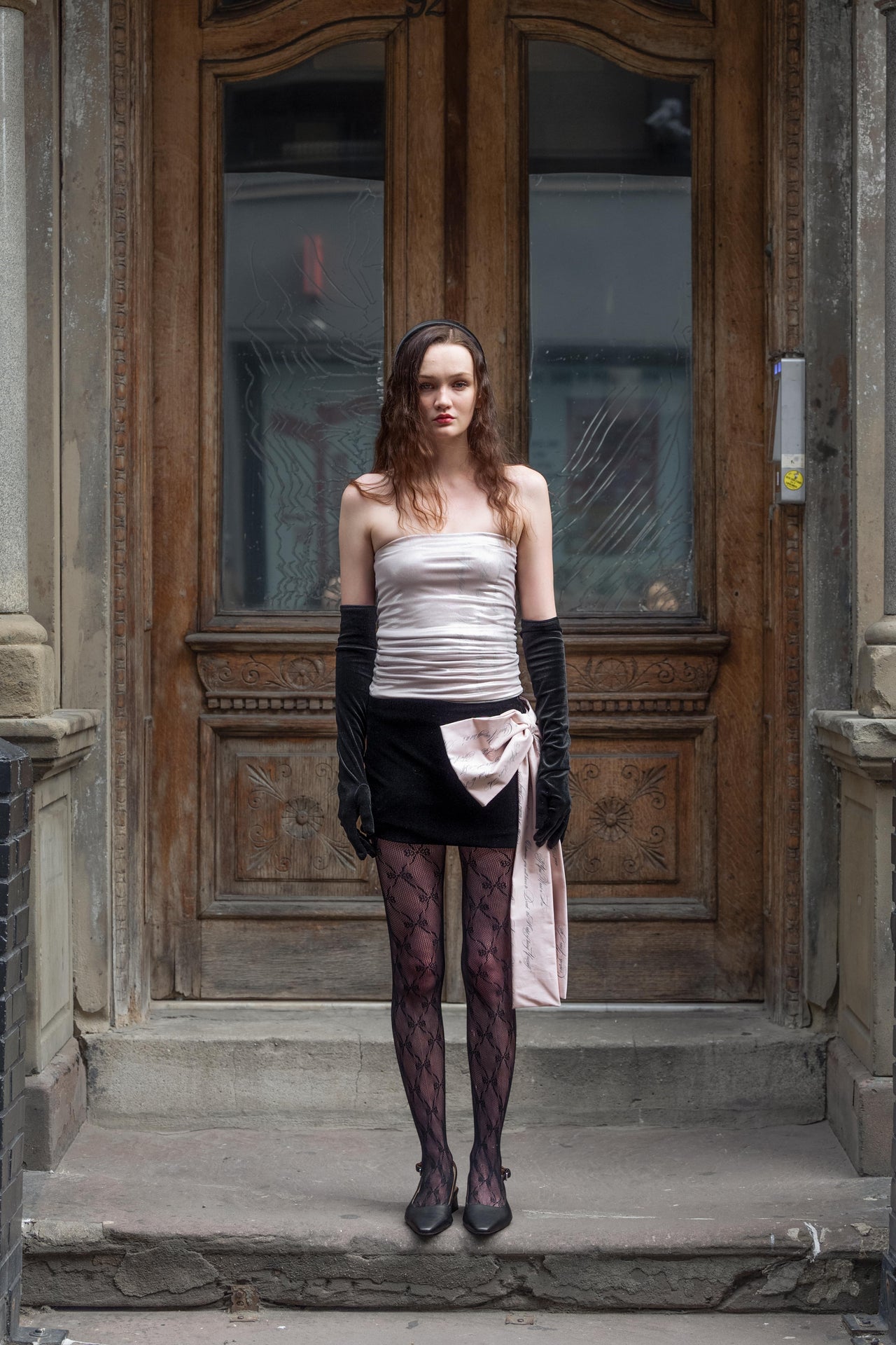 Silver Poet Tube Top