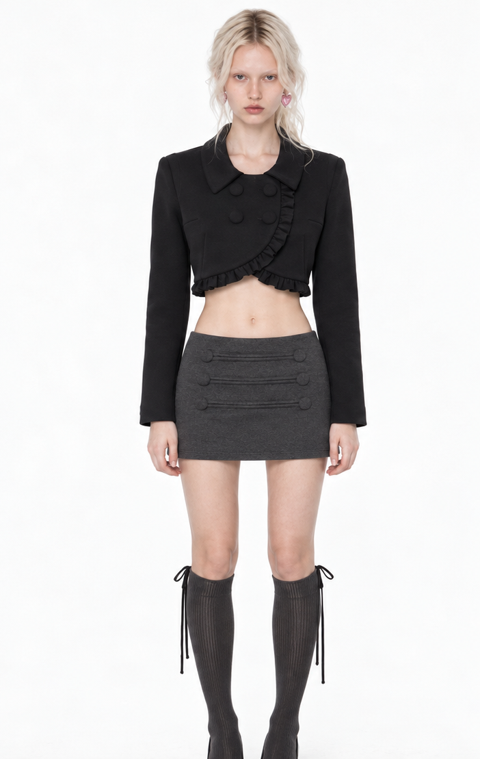 Cold Heart Ruffle Jacket