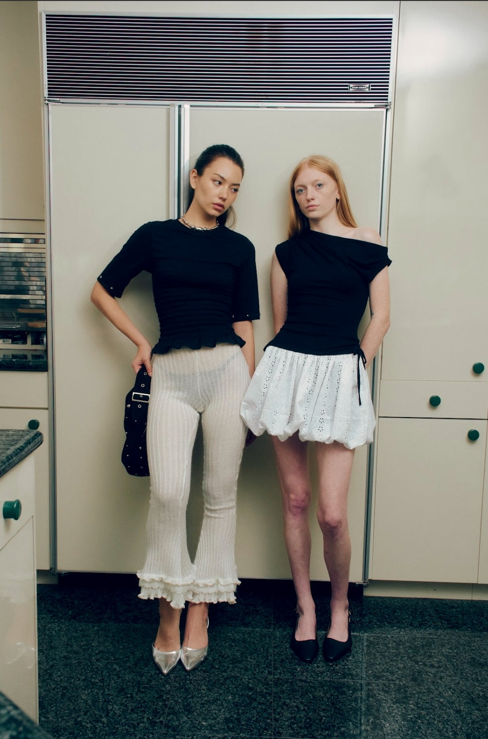 Indulge in luxurious comfort with our Forgive Knit Frill Pants. The soft knit fabric and elegant ruffle detailing create a sophisticated, yet comfortable look. Transform your daily wardrobe into a work of art. Forgive yourself for not owning these sooner.