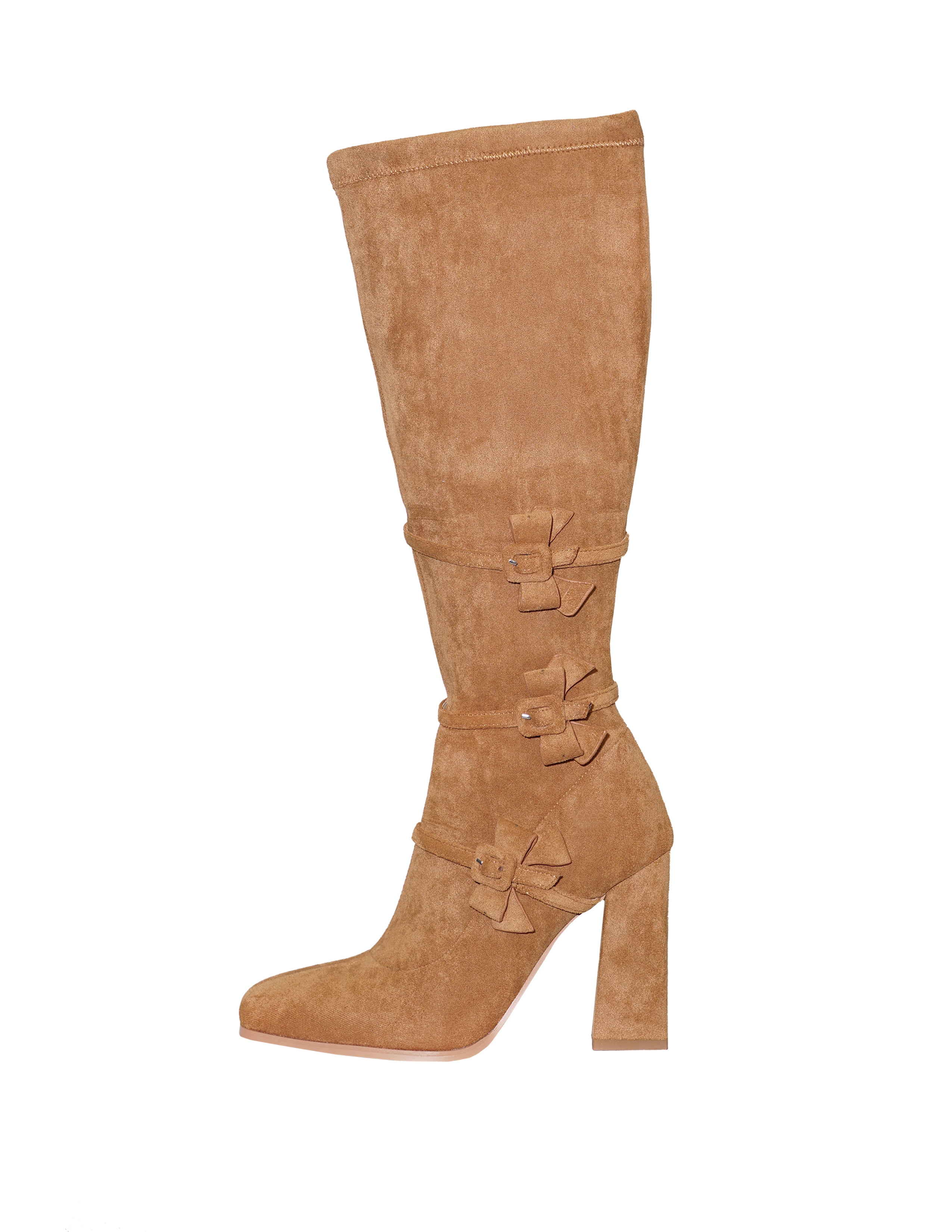 Bow Suede Boot - ZEMETA