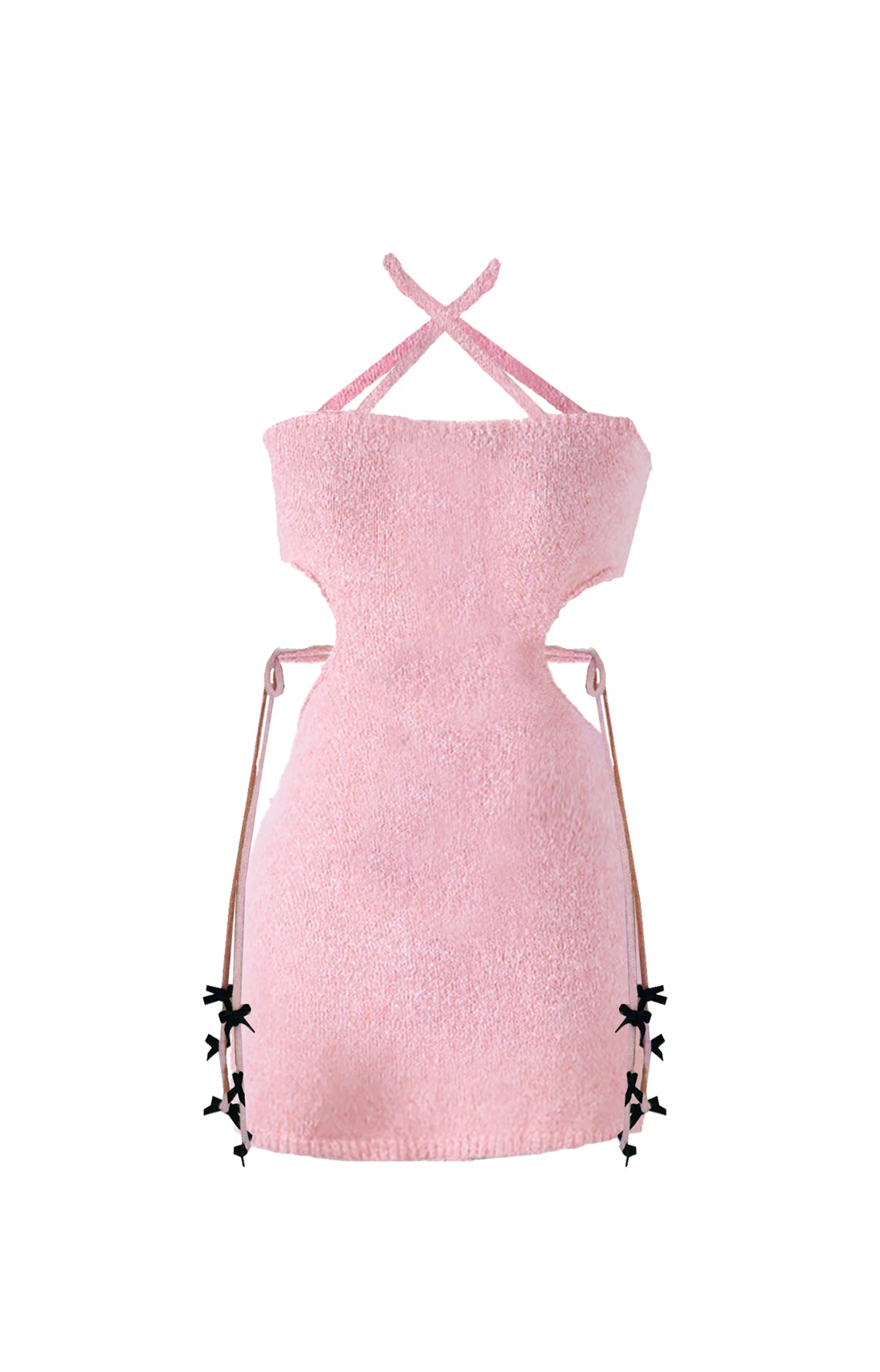 Get tied up in style with our Tie Me Knit Mini Dress! This chic dress will have you looking effortlessly fashionable in its pretty pink hue. Made for the fun and fashionable, this dress is perfect for any occasion.