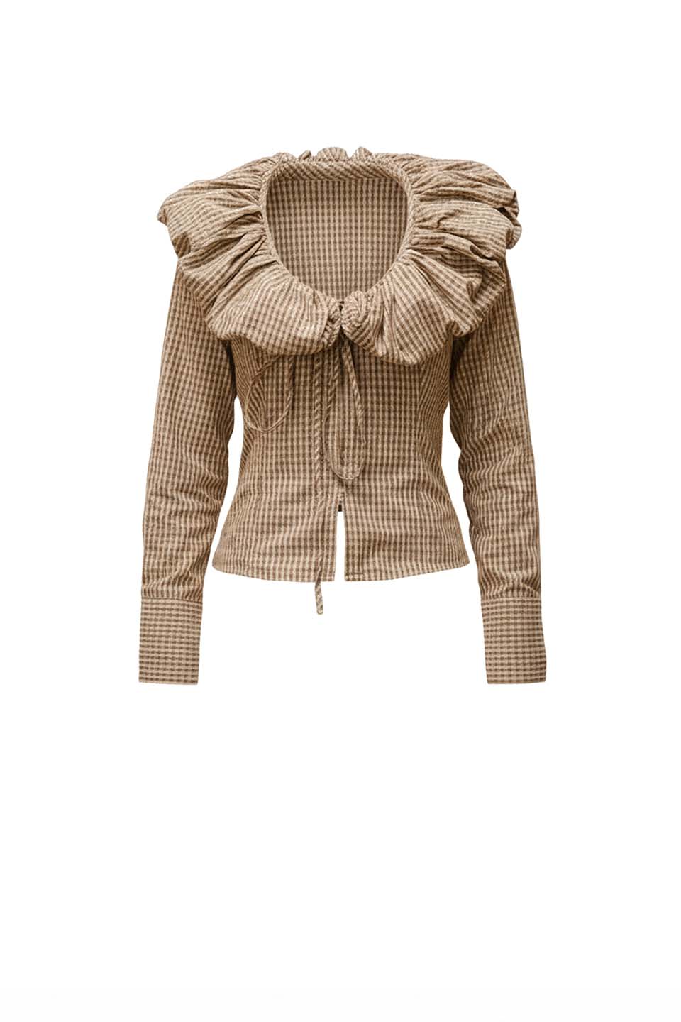 Oatmeal Lane Cloud Blouse