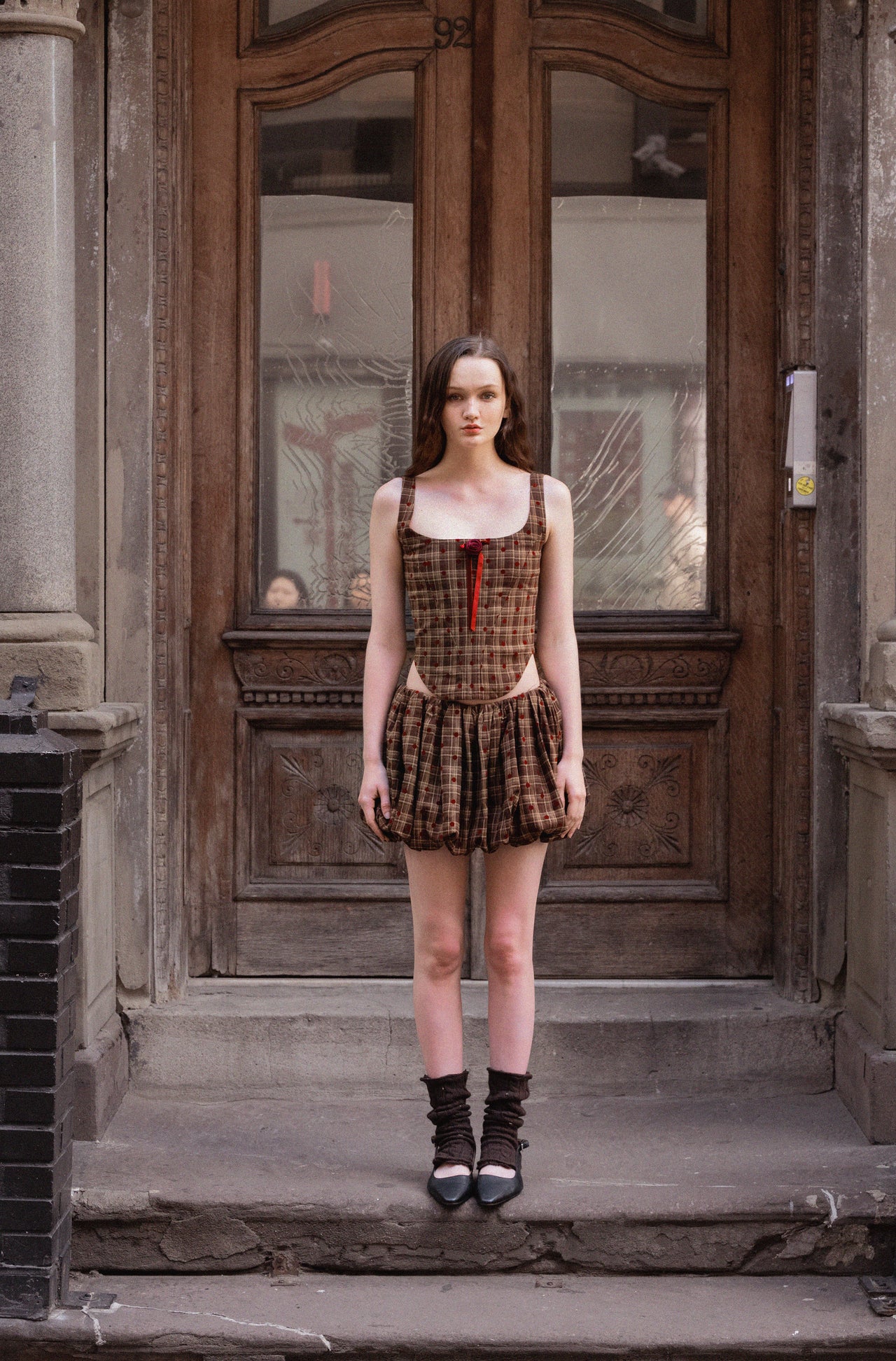 Polka Bake muffin skort