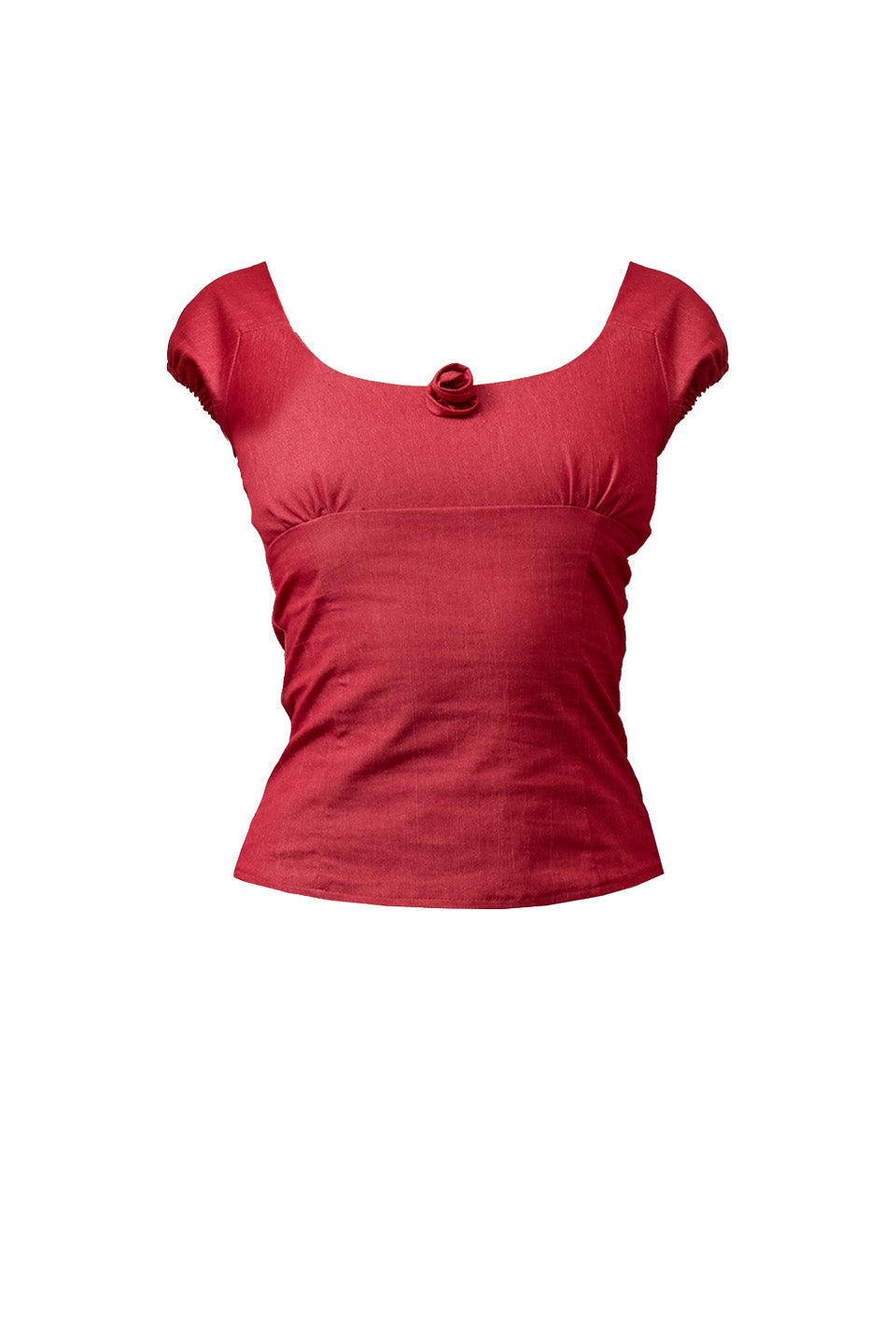 Red Rosy Brew Top