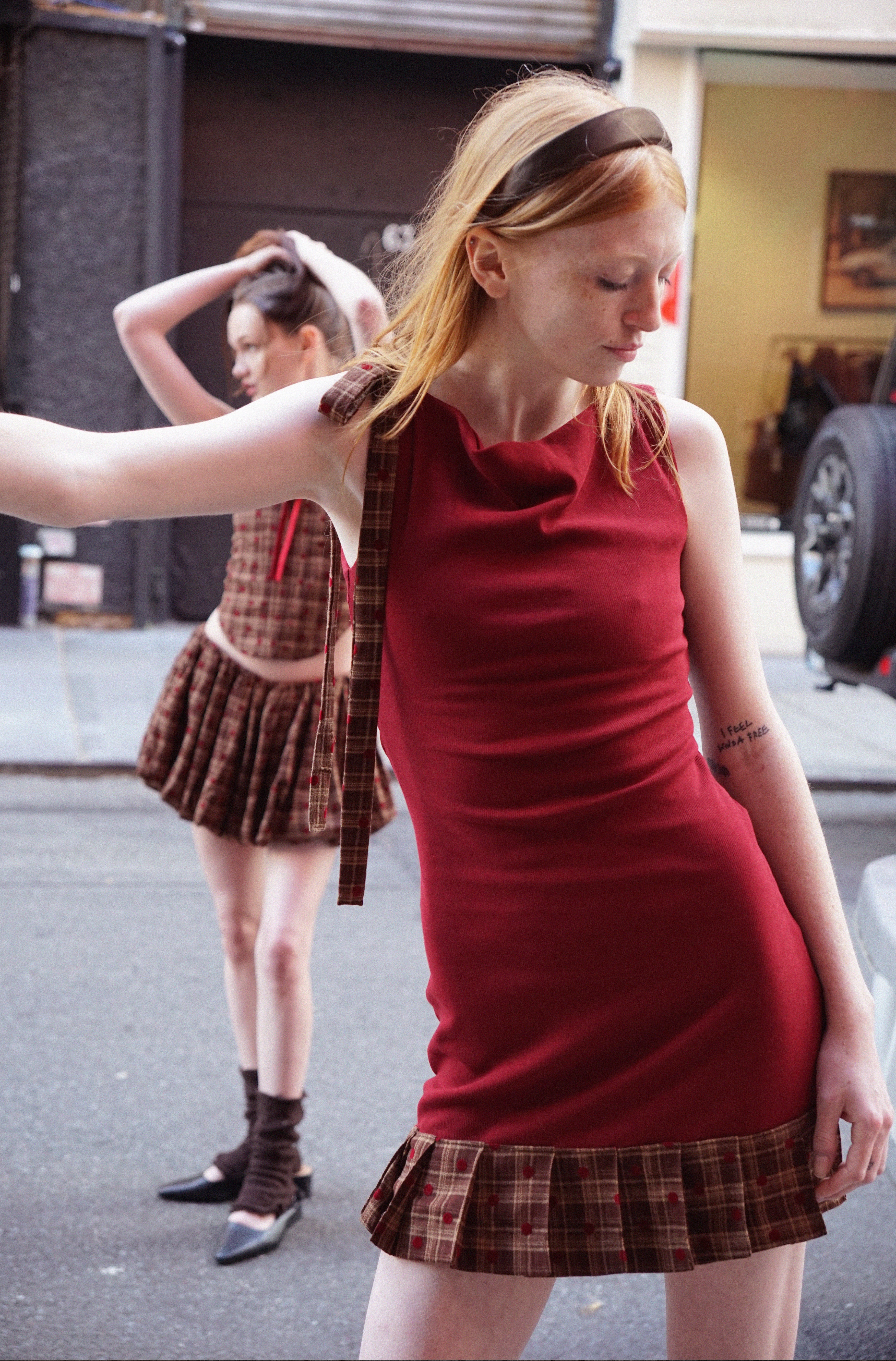 color me red dress Count Me in Red Dress S