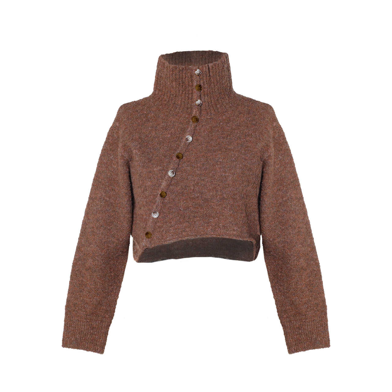Button Way Knit Cardigan