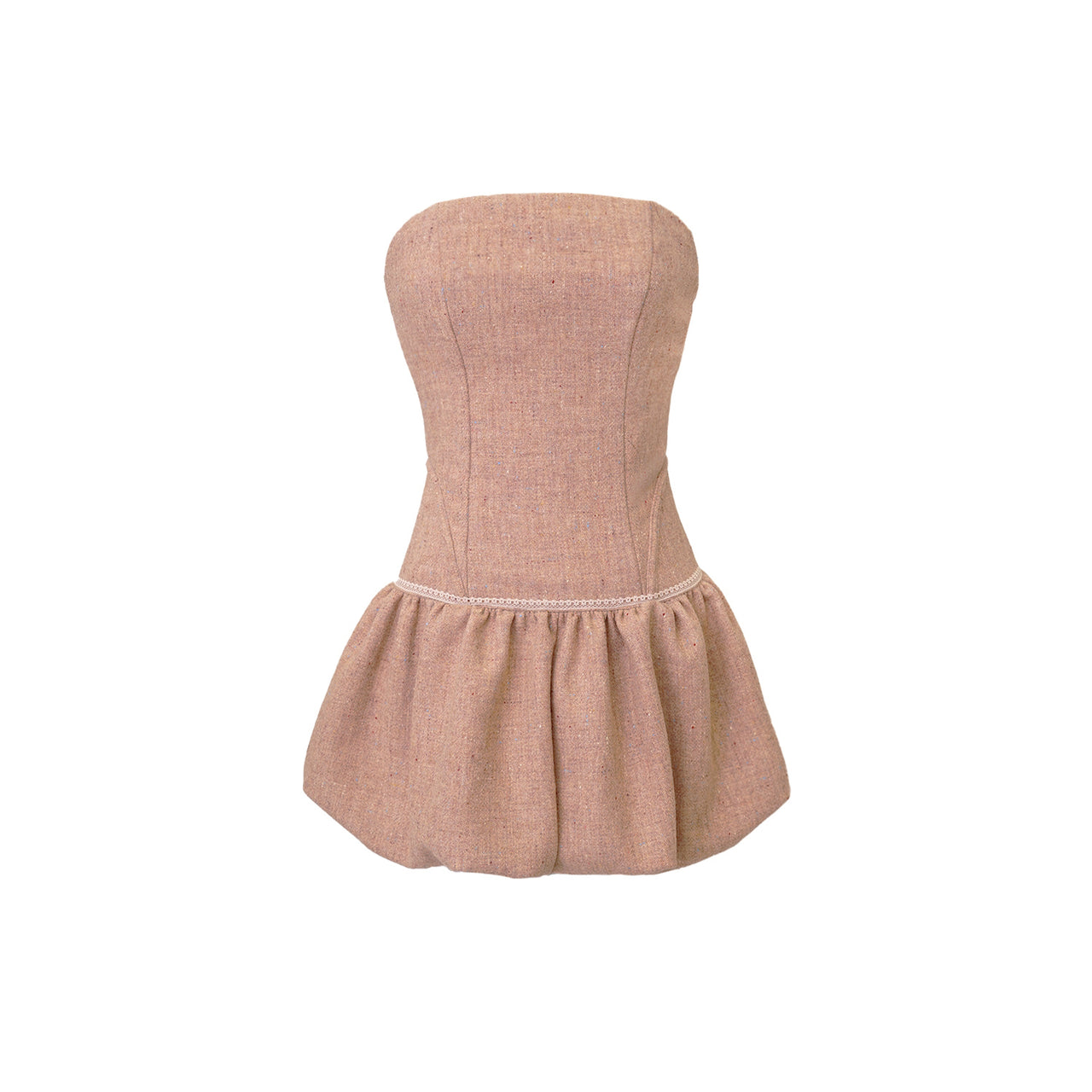 Blusher Wool Dress