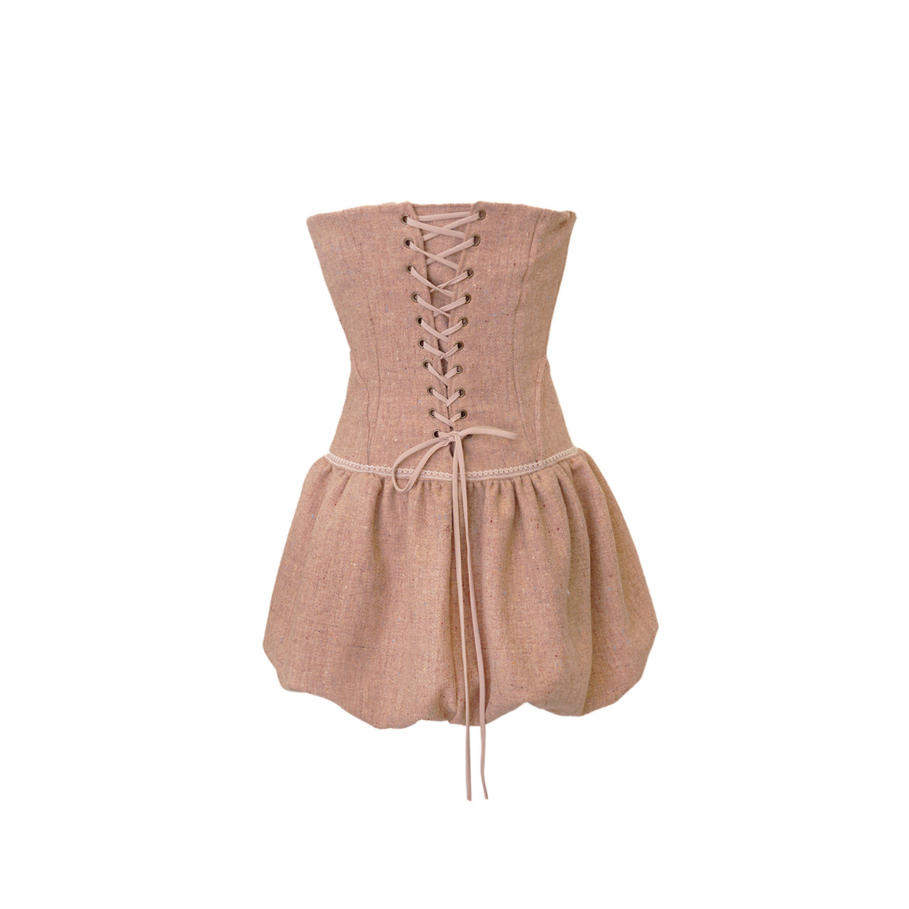 Blusher Wool Dress