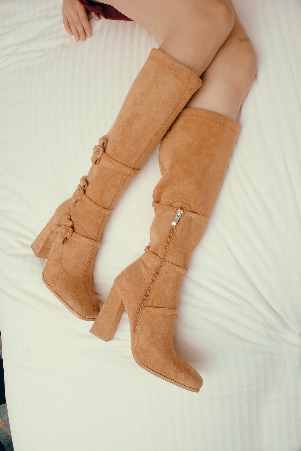 Bow Suede Boot