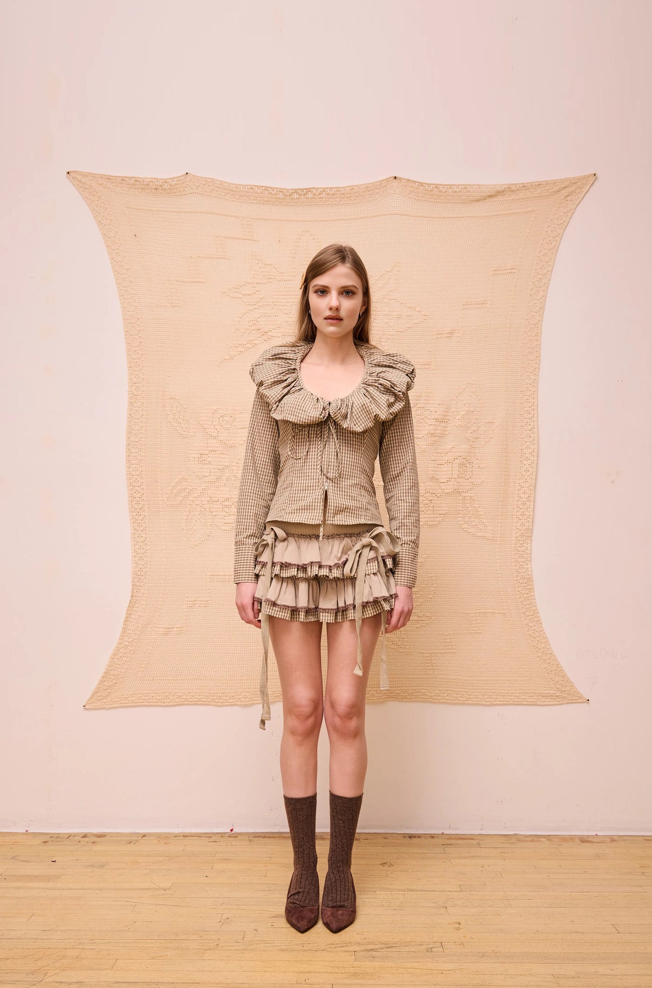 Oatmeal Lane Cloud Blouse