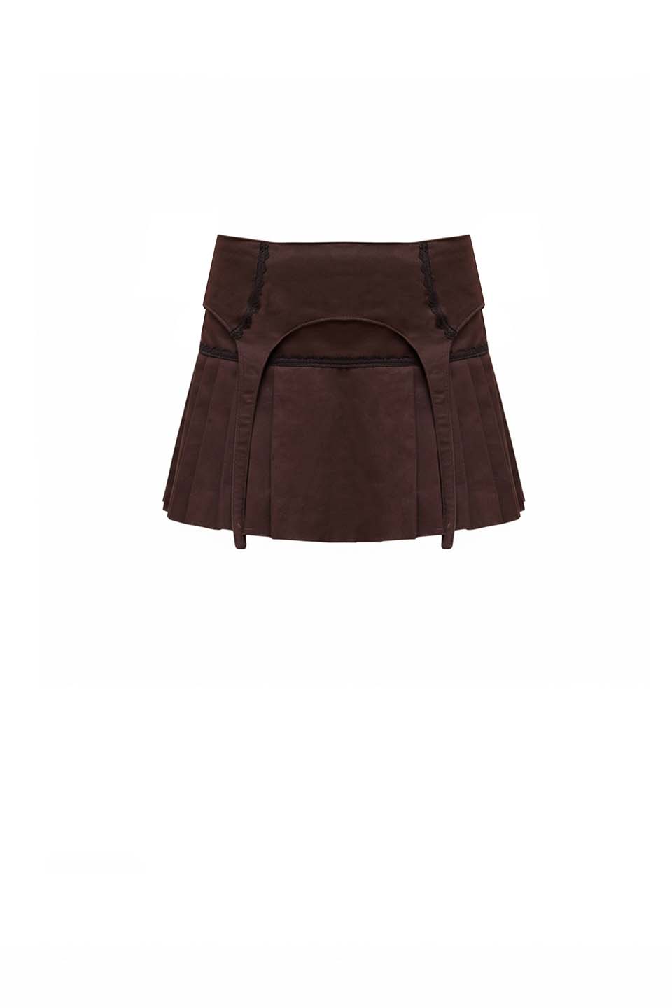 Cocoa Kisses Pleated Skirt