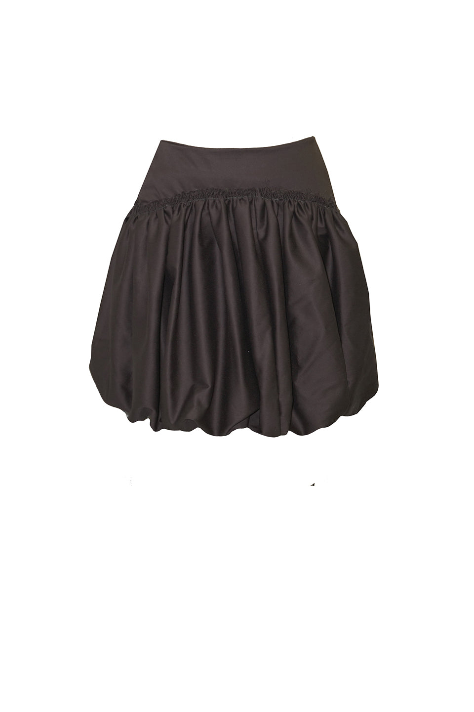 Deep Choco Balloon Skirt