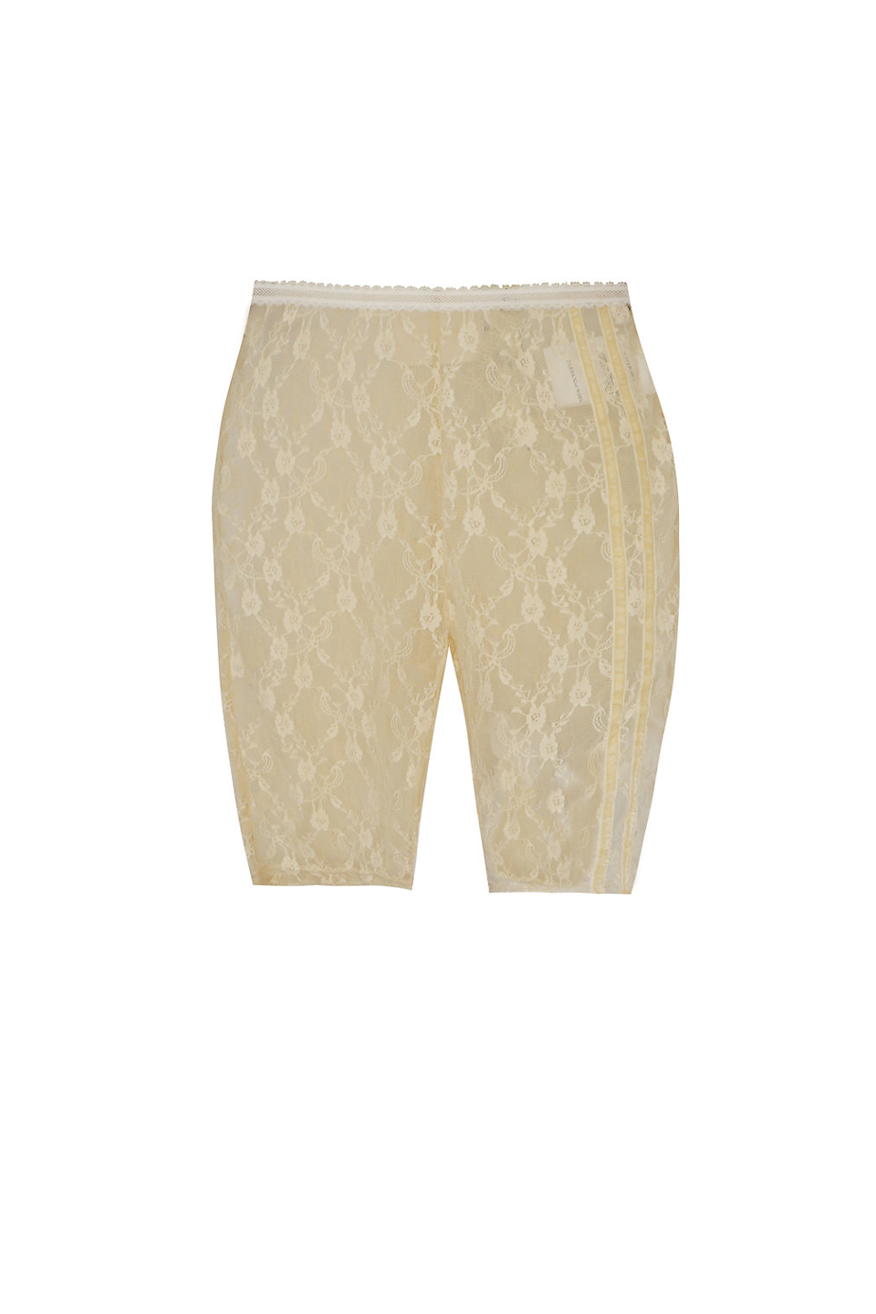 Flower Mesh Biker Shorts