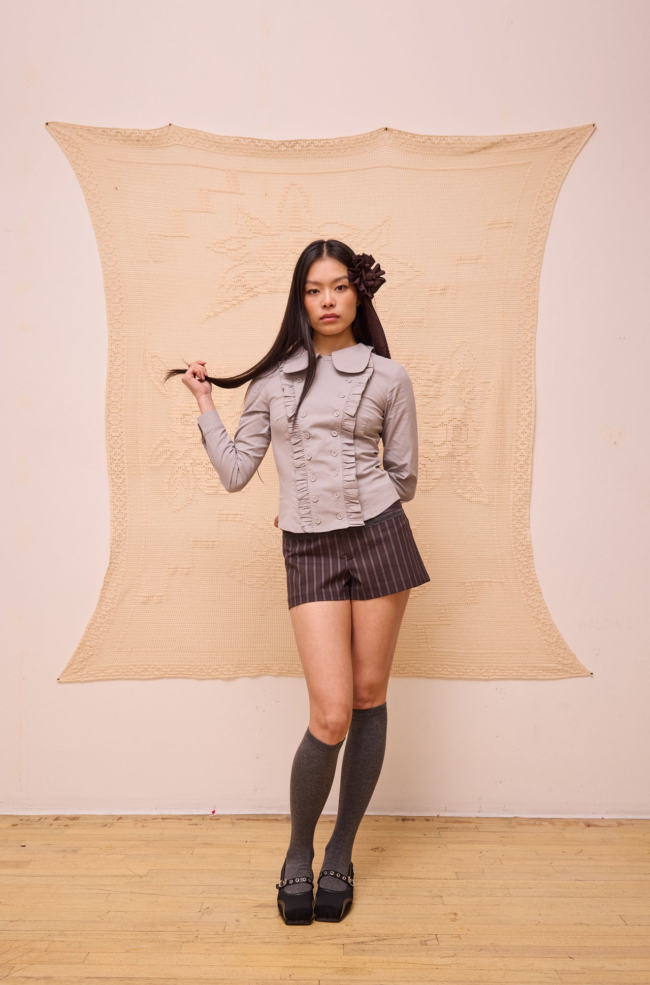 Frill Ticket Blouse