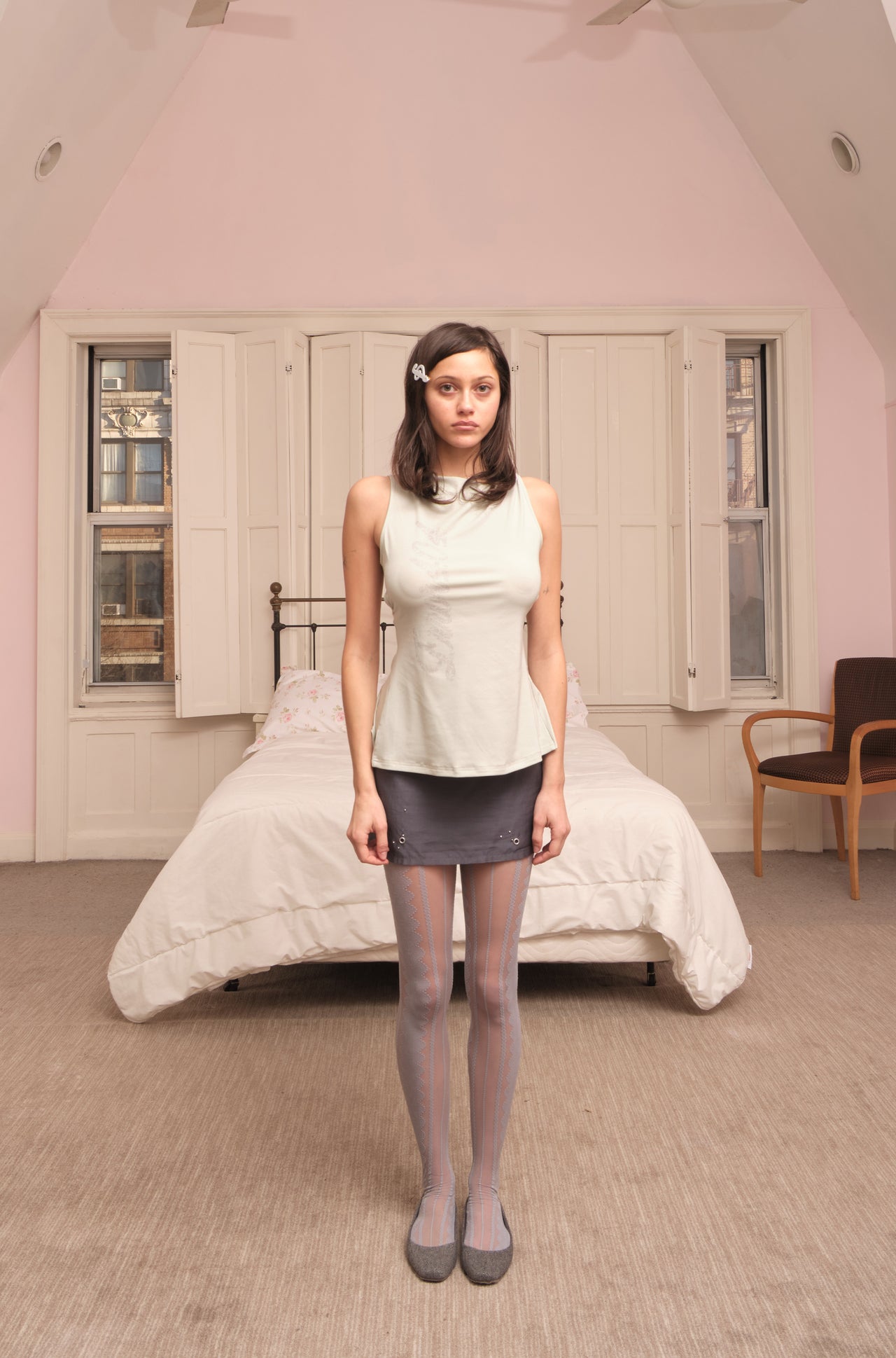 Twilight Gleam Chiffon Skirt