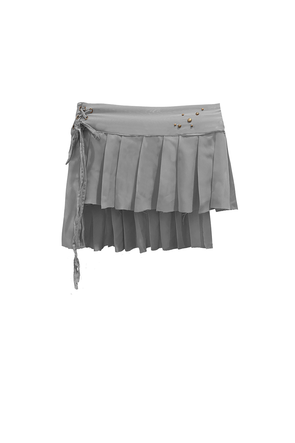 Chiffon Wrap Micro Skirt