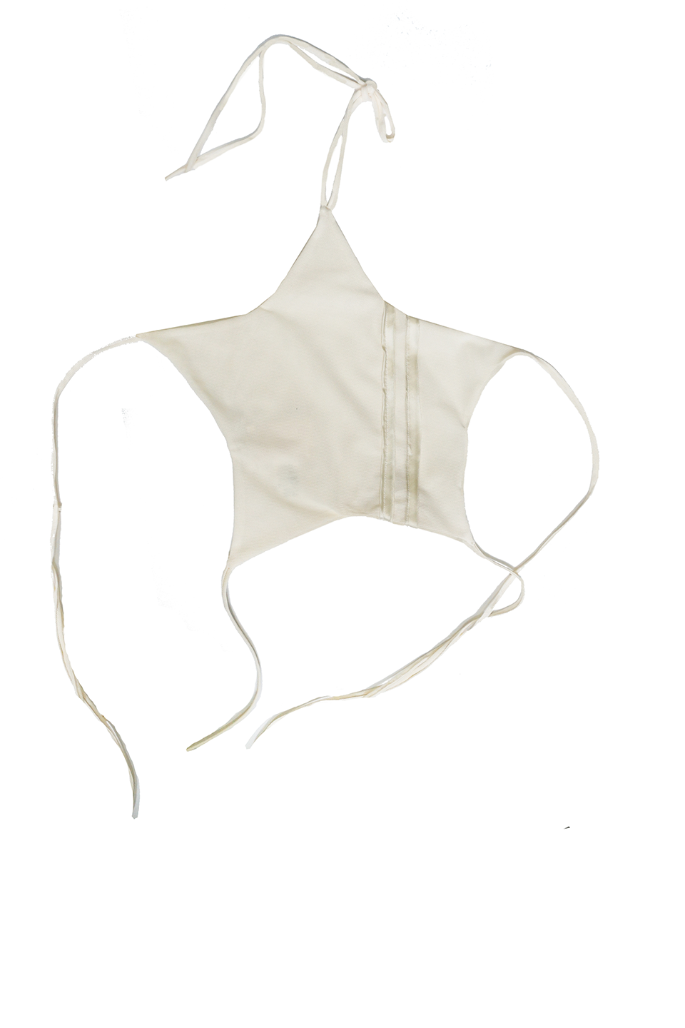 Star Halter Top - Ivory