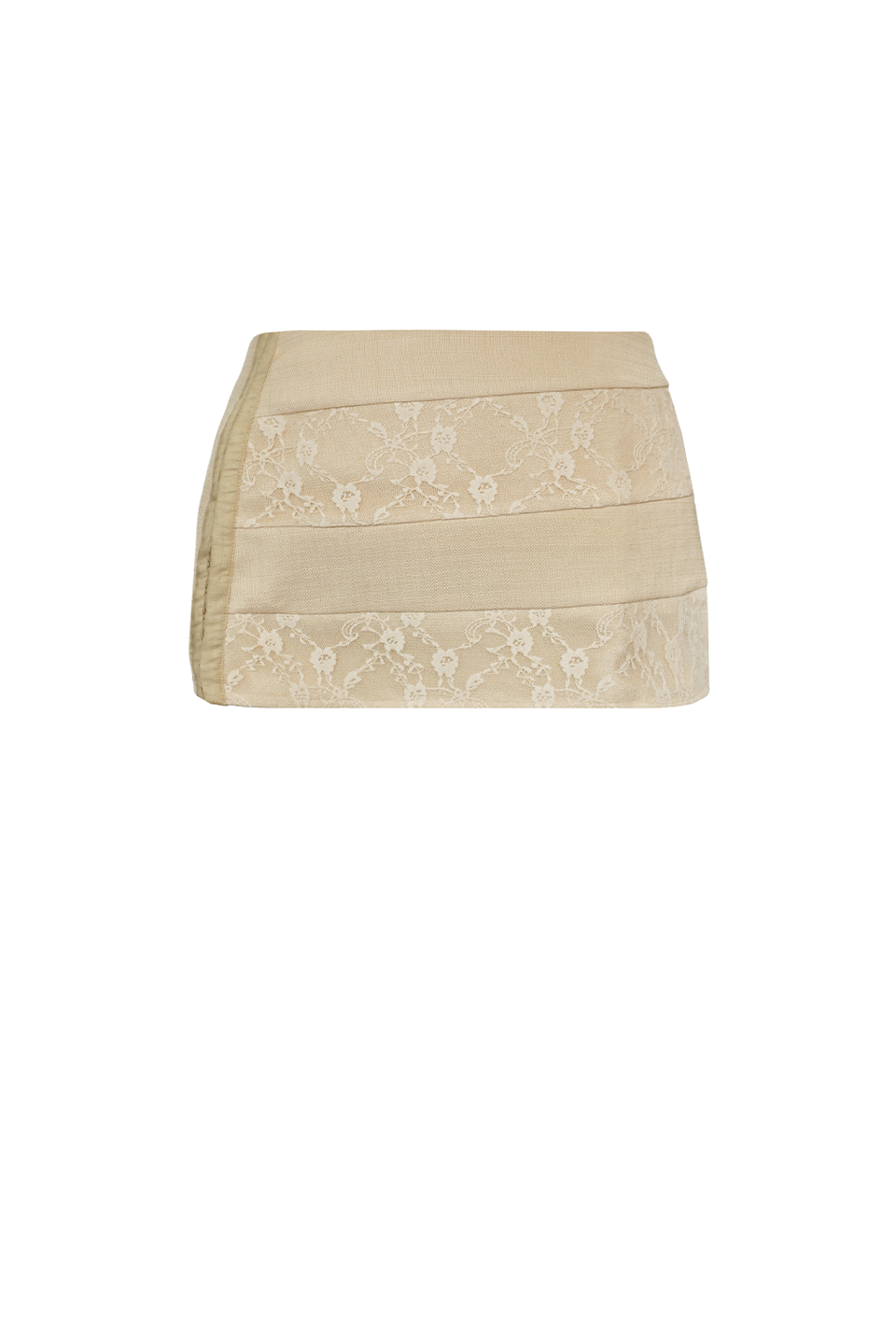 Lace Locket Micro Skirt