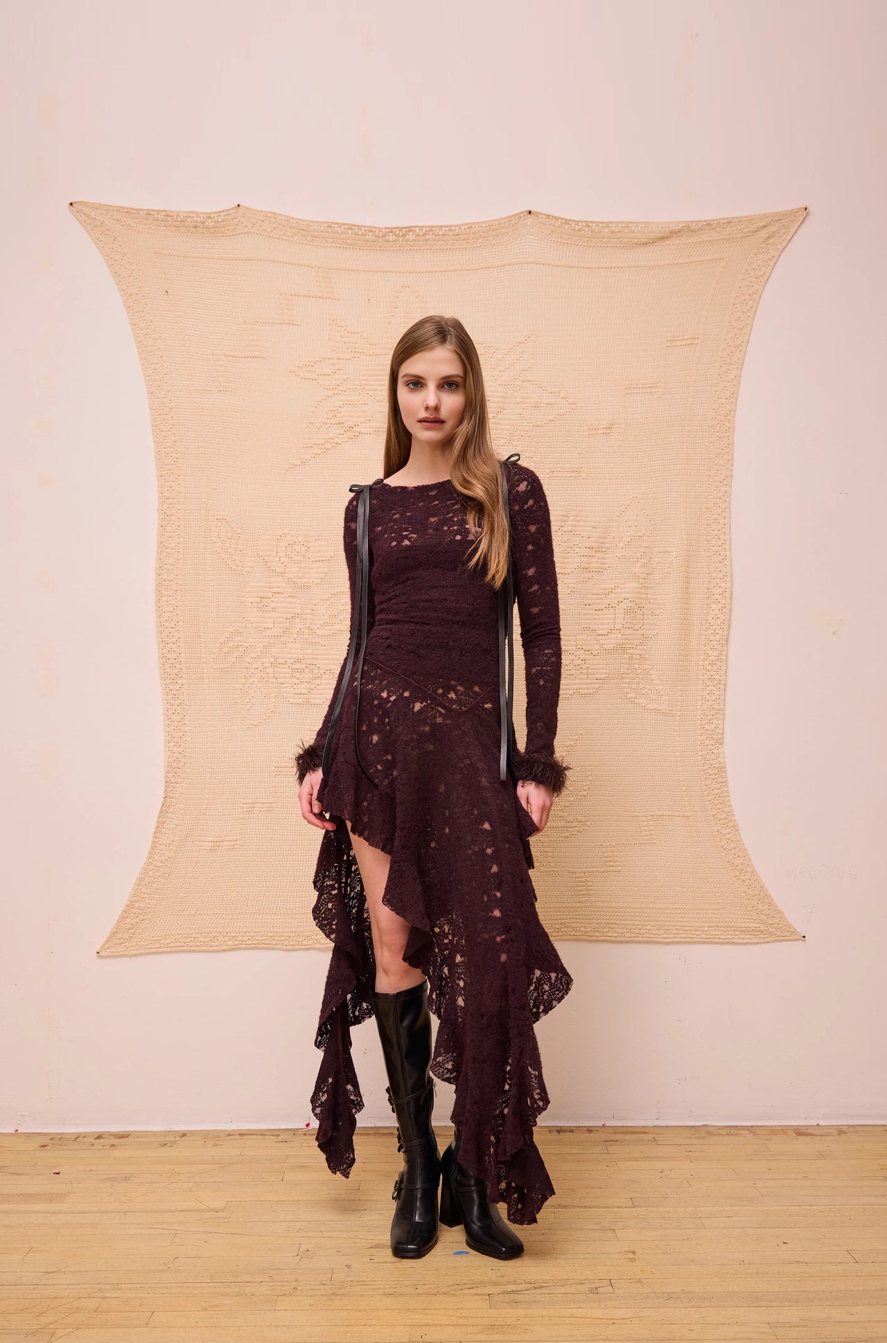 Amber Sunbeam Lace Dress