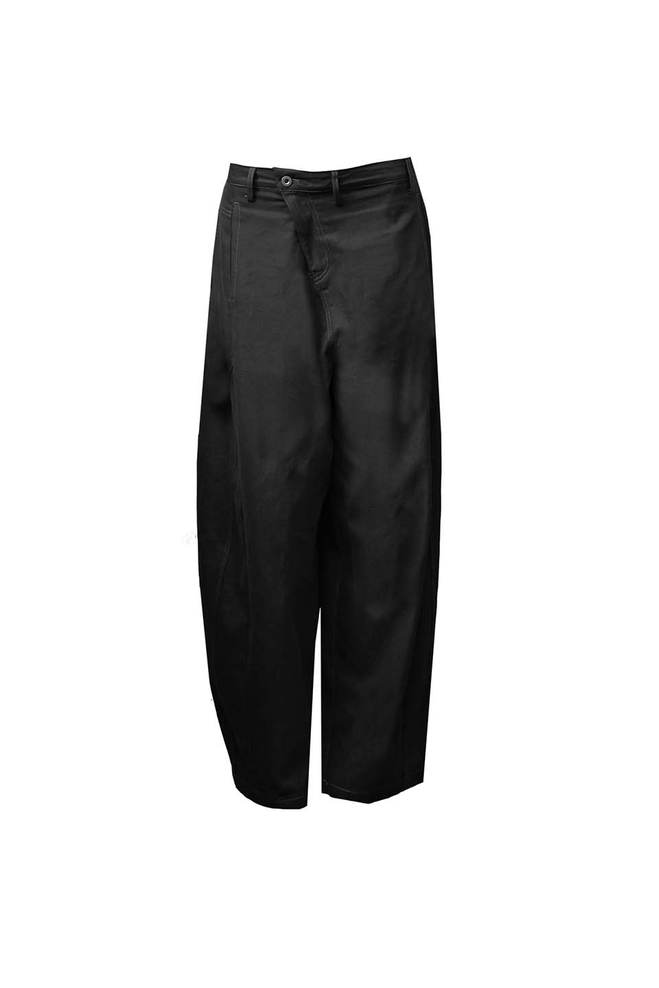 Slant Denim Wide Pants