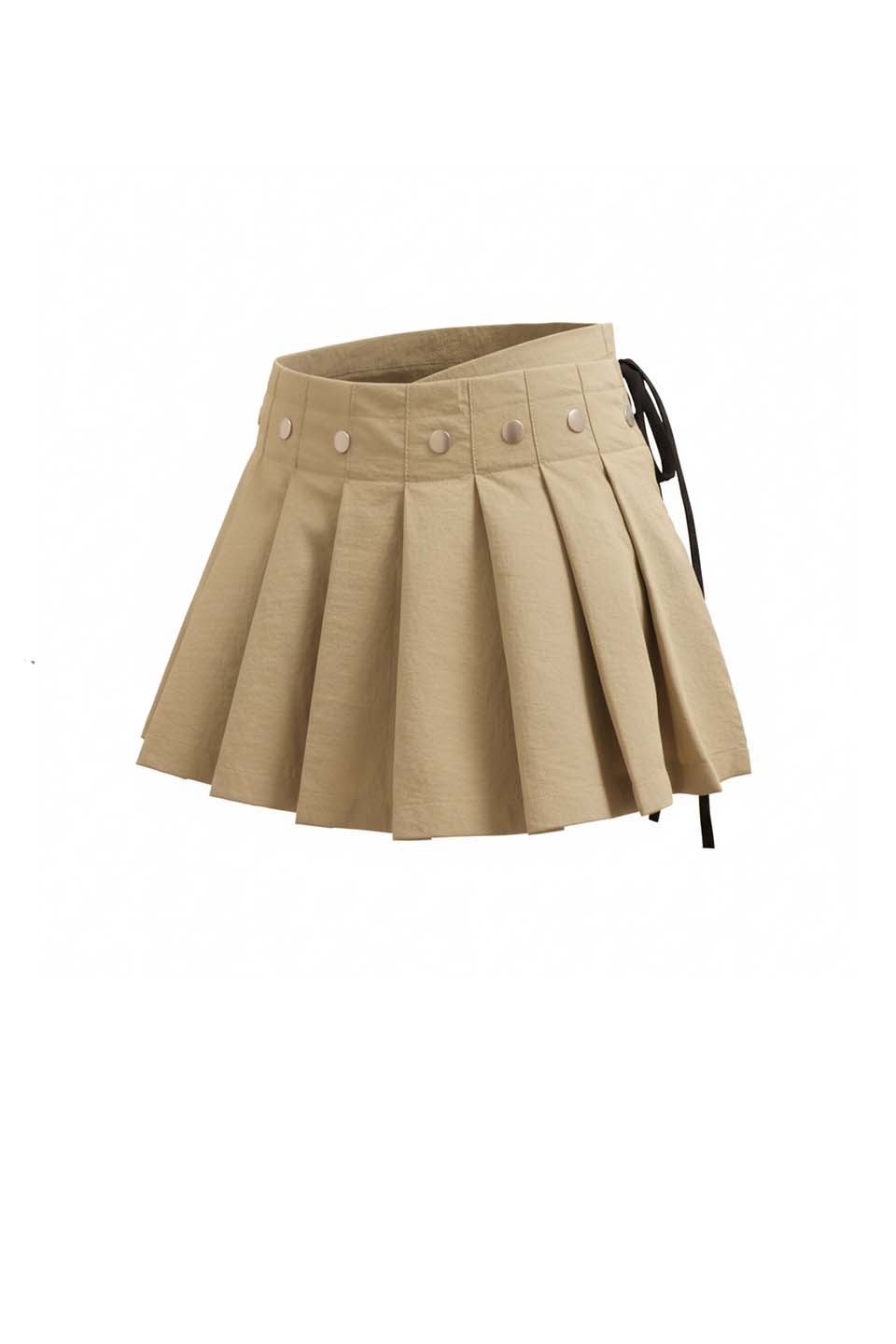 Funfair Breeze Pleats Skirt Tan